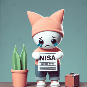 【悲報】ワイ新NISA民、損切りすることを決意