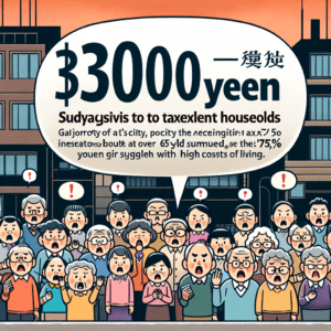 住民税非課税世帯へ3万円給付　現役世代から不満の声「不公平だ」　物価高で生活費増    給付対象のおよそ75％が65歳以上  [煮卵★]