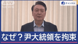 内乱首謀疑惑で拘束された尹大統領:韓国の未来を占う新たな局面