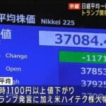 トランプ政権が引き起こす市場の動揺:1,100円の下げを分析