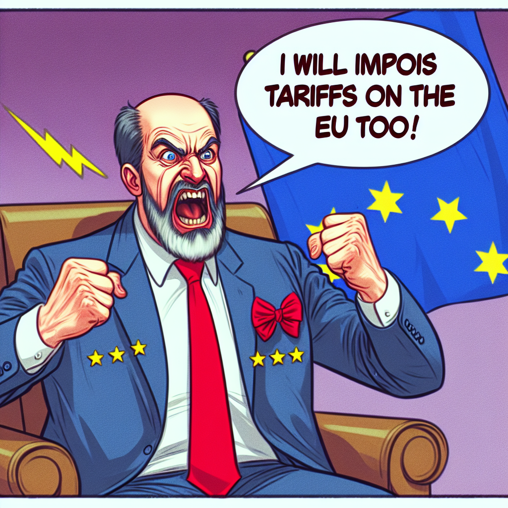 【2ch】トランプ大統領、暴走。「EUにも関税かける！」 [271912485]