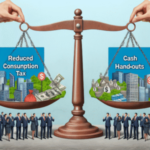 消費税減税vs現金給付!企業の本音を探る