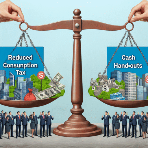 消費税減税vs現金給付!企業の本音を探る