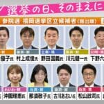 激戦報告!福岡選挙区の結果と今後の展望