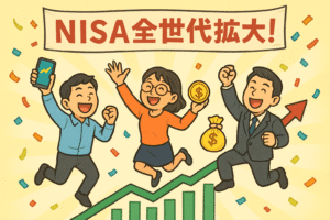 【2ch】ちょwお前らNISAが全世代対象になったぞwww