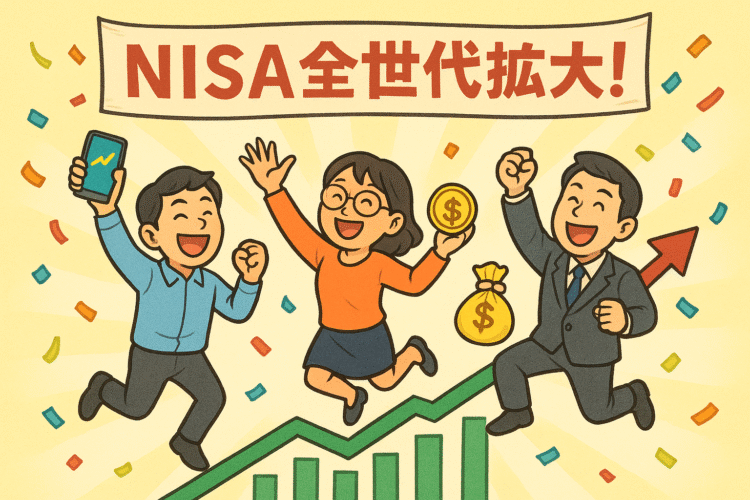 【2ch】ちょｗお前らNISAが全世代対象になったぞｗｗｗ