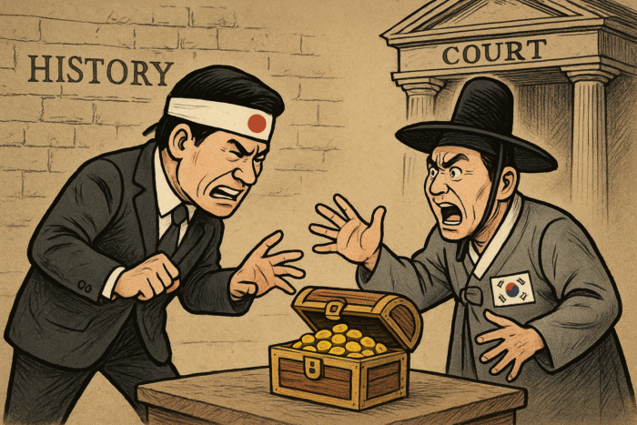 【2ch】ちょw韓国裁判所が日鉄とJX金属の株を差し押さえとかマジ?www