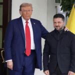 【国際】ゼレンスキー大統領が黒ジャケットでトランプ大統領と会談　前回揶揄した記者からも「よく似合っている」  [ぐれ★]