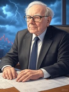 嵐を見越したバフェットの株買い戻し戦略とは?