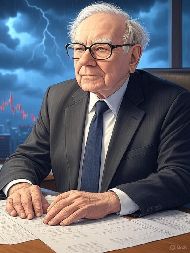 嵐を見越したバフェットの株買い戻し戦略とは?