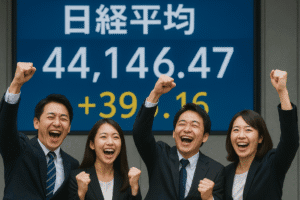 日経平均ついに4万4000円達成！これで大逆転やんけｗ