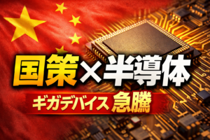 ギガデバイス、香港上場で40％急騰！中国半導体自給化の影響とは？