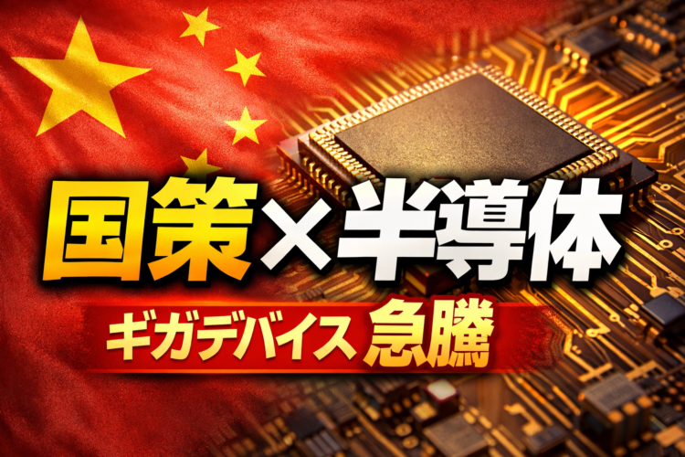 ギガデバイス、香港上場で40%急騰!中国半導体自給化の影響とは?