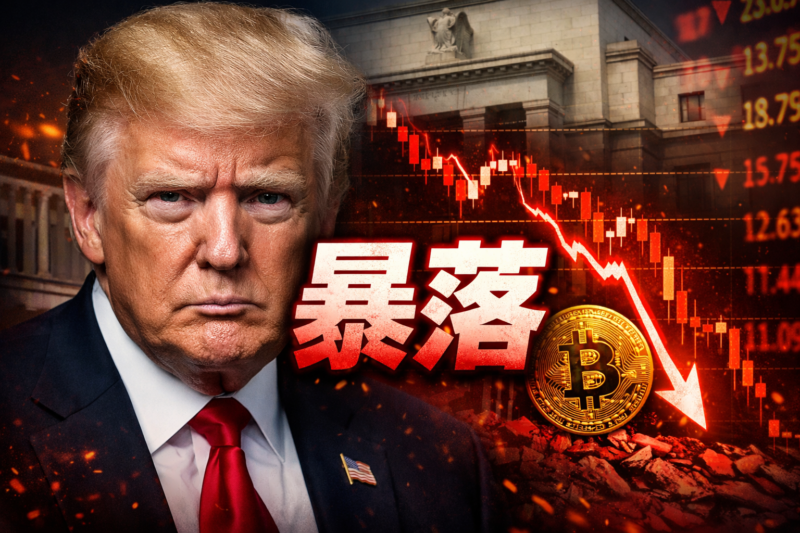 トランプ爆弾で仮想通貨崩壊？ “利下げ終了”が市場を殺しに来た日