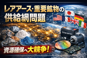 レアアース・重要鉱物の供給網問題