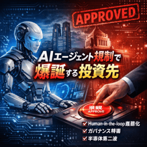 投資チャンス？AIエージェント規制で恩恵を受ける企業とは