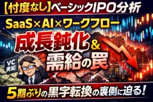 【忖度なし】ベーシック(519A)IPO分析:黒字化の裏に潜む「成長の鈍化」と需給の罠