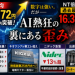 日経平均63,272円で続伸　AI電線株が相場を牽引、構造変化の深層を読む