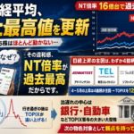 日経は最高値、なのに自分の株は上がらない――「NT倍率」過去最高の正体と、次に動く出遅れ株