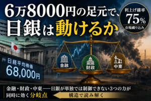 利上げは株の逆風か？——日銀6月会合を「金利の反応」で読み解く