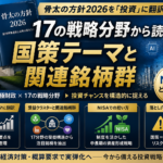 骨太の方針2026を「投資」に翻訳する ― 17の戦略分野から読む国策テーマと関連銘柄群、NISAでどう拾うか