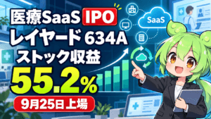 レイヤード(634A)は何で稼ぐ会社か|福岡発の医療SaaS、BBは9月11日まで